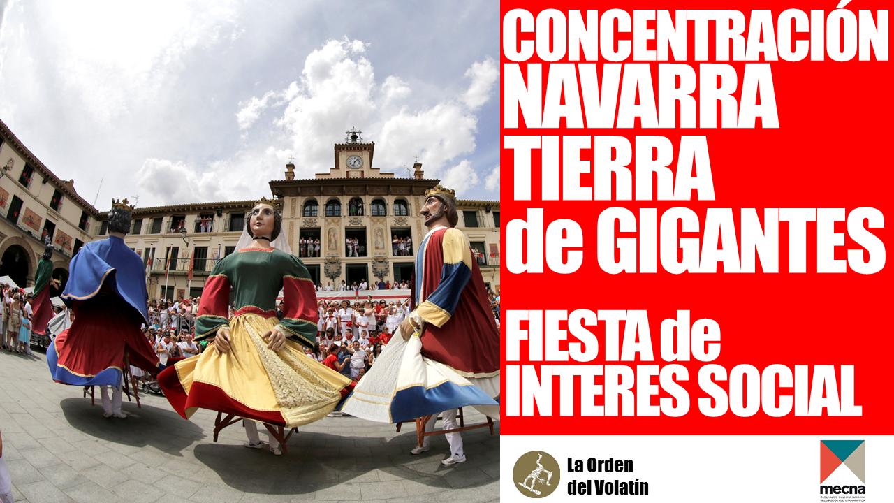 «Navarra Tierra de Gigantes» declarada Fiesta de Interés Social