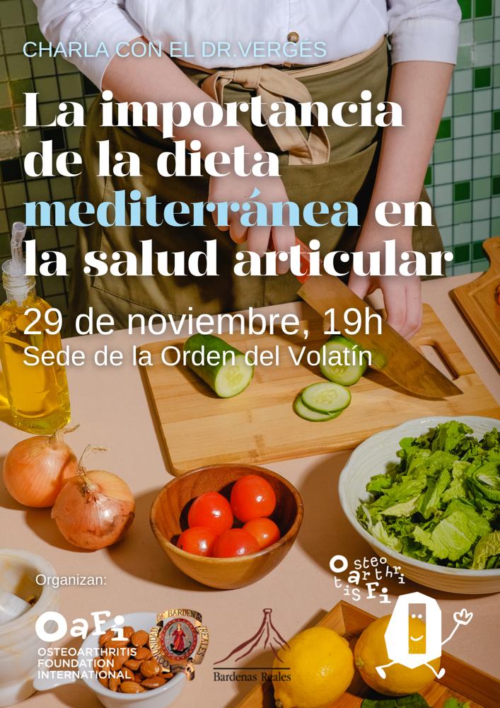 Charla sobre la importancia de la dieta mediterranea